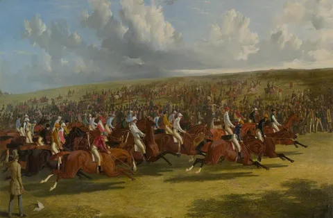 John Frederick Herring Senior, The Derby, 1844: The Start
