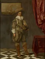 Pieter Jacobsz Codde, Portrait of a young Man standing