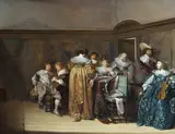 Pieter Jacobsz Codde, Dutch Cavaliers and Their Ladies Making Music
