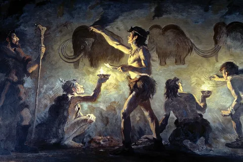 Charles R. Knight, Cro‐Magnon Artists of Southern France