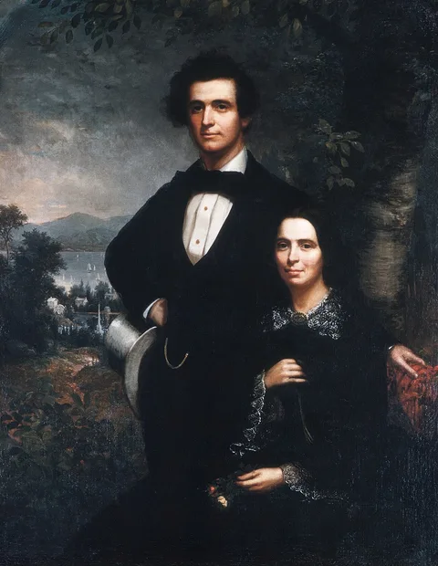 Theodore Pine, Mr. and Mrs. Daniel T. MacFarlan