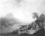 Christian Georg Schüz I, Rheinland Landscape