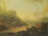 Christian Georg Schüz I, River Landscape