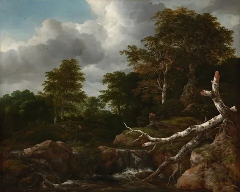 Jacob van Ruysdael, Forest Scene