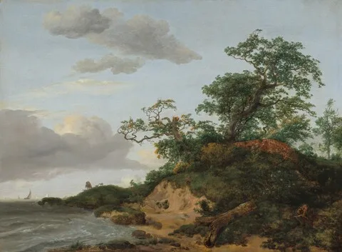 Jacob van Ruysdael, Dunes by the Sea