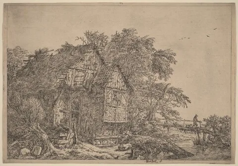 Jacob van Ruysdael, The Little Bridge