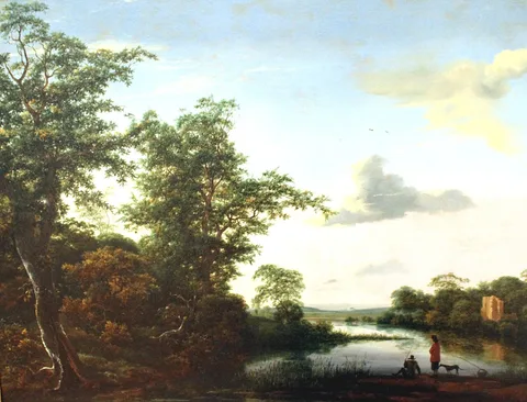 Jacob van Ruysdael, Landscape by Morning Light