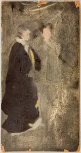 Cecilia Beaux, Study for the Portrait of Mrs. Clement Griscom and her daughter Frances Canby