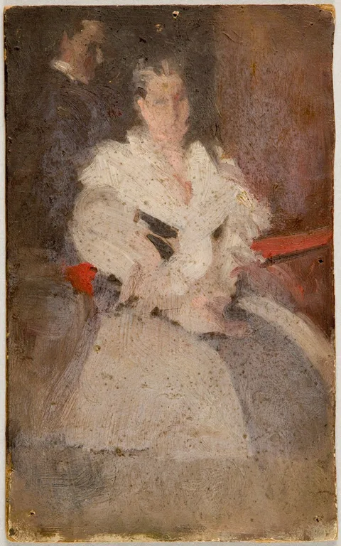 Cecilia Beaux, Study for the Portrait of Mrs. Beauveau Borie and Her Son Adolphe
