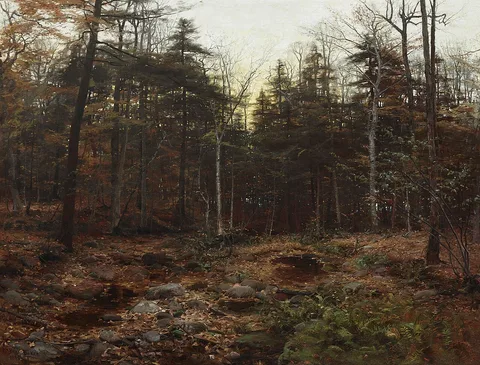 William Bliss Baker, Woodland Scene