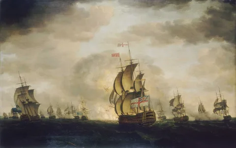 Francis Holman, The Moonlight Battle off Cape St Vincent, 16 January 1780