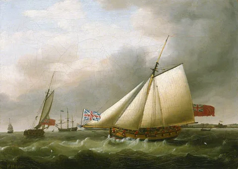Francis Holman, The cutter 'Fly' and other vessels