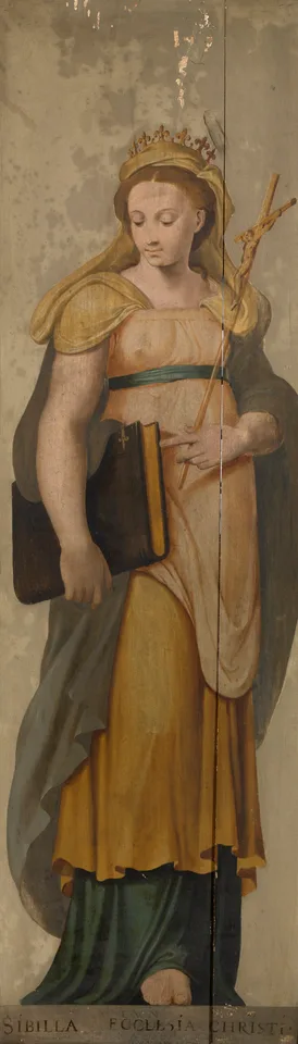 Lambert van Noort, The Sibyl and the Church