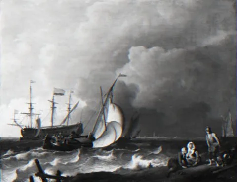 Ludolf Backhuyzen, Rough Sea