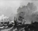Ludolf Backhuyzen, The Y off Amsterdam
