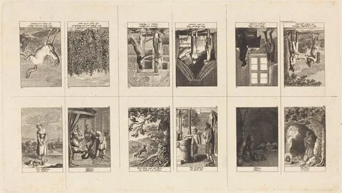 Daniel Niklaus Chodowiecki, Illustrations to Fables & Tales by Gellert, Gleim, Hagedorn, Lichtwer and Pfeffel