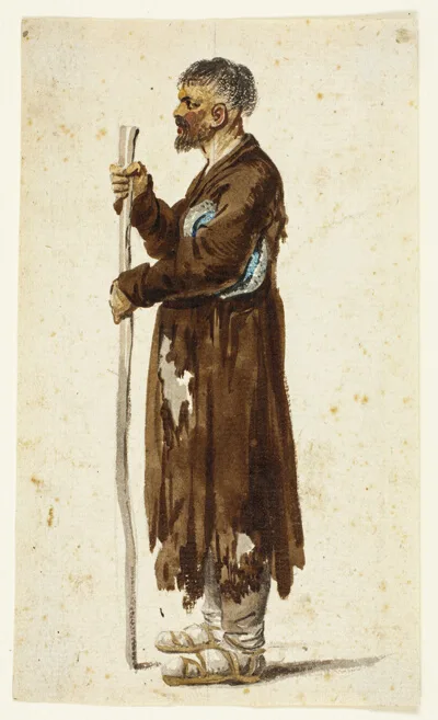 Daniel Niklaus Chodowiecki, Russian Peasant