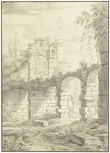 Johann Franciscus Ermels, Romeinse ruïnes