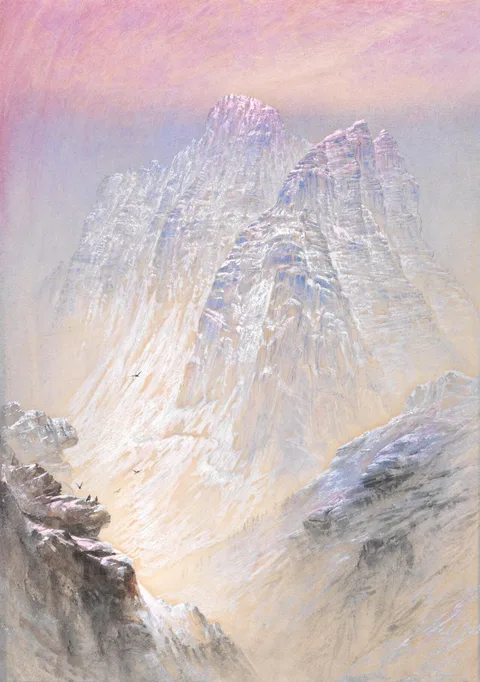Elijah Walton, Sasso di Pelmo as seen from St. Luzia, Tyrol