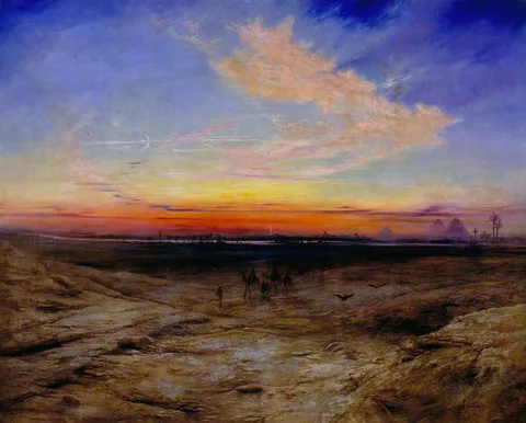 Elijah Walton, The Pyramids and the Nile Valley