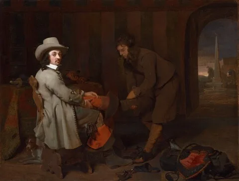 Michael Sweerts, Anthonij de Bordes and His Valet