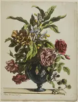 circle of Jean-Baptiste Monnoyer, Vase of Flowers