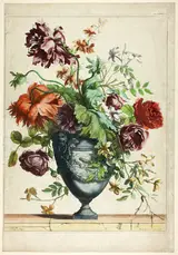 circle of Jean-Baptiste Monnoyer, Vase Bleu