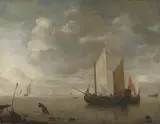 Hendrik Jacobsz. Dubbels, Calm sea
