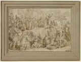 Crispin van den Broeck, Moses Striking Water from the Rock