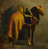 Isidore Alexandre Augustin Pils, Horse caparisoned