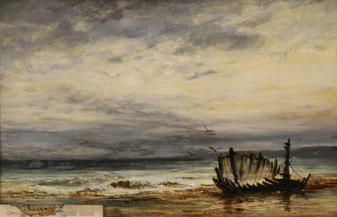 Adolphe Ragon, Coast Scene