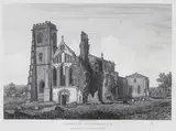 John Chessell Buckler, Llandaff cathedral, S.W