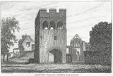 John Chessell Buckler, Llanfey Palace, Pembrokeshire