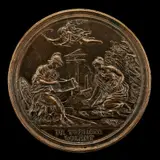 Lorenzo Maria Weber, Allegory with Minerva, Time, and a Sybil [reverse]