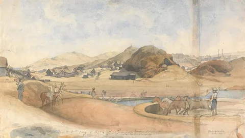 Godfrey Thomas Vigne, Cerco de Paro, Lima