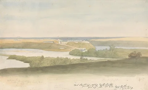 Godfrey Thomas Vigne, Fort Snelling