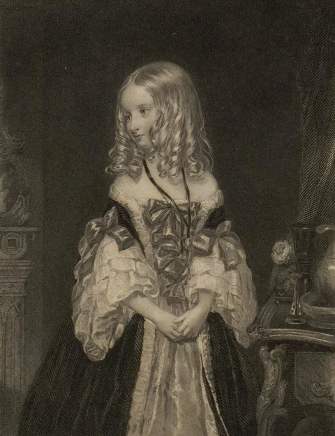 Henry Thomas Ryall, lady Elizabeth Leverson Gower