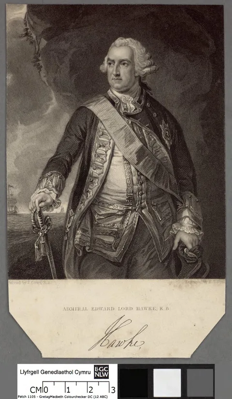 Henry Thomas Ryall, Admiral Edward Lord Hawke, K.B