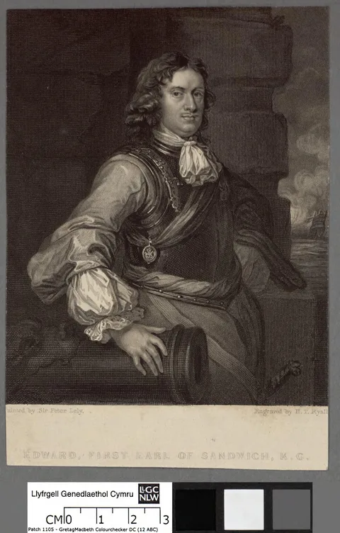 Henry Thomas Ryall, Edward first Earl of Sandwich, K.G
