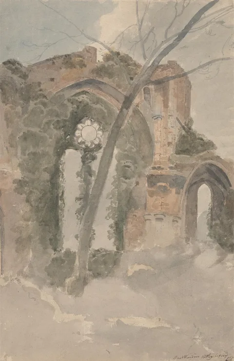 John Samuel Hayward, Netley Abbey, the East Window
