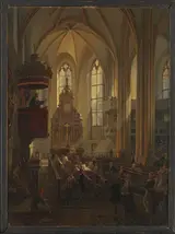 Max Albert Hauschild, Church Interior