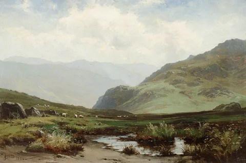 James Elliott, On Snowdon