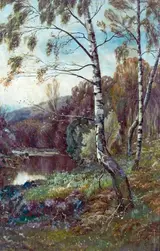 James Elliott, Birch Wood in the Lledr Valley