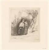 Pierre-François Basan, The Spanish gypsy 'Preciosa'