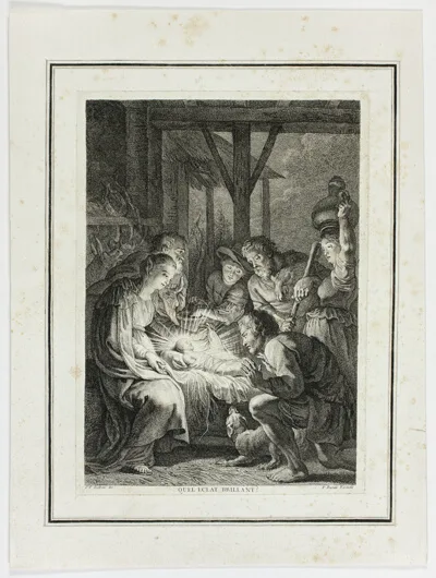 Pierre-François Basan, Adoration of the Shepherds