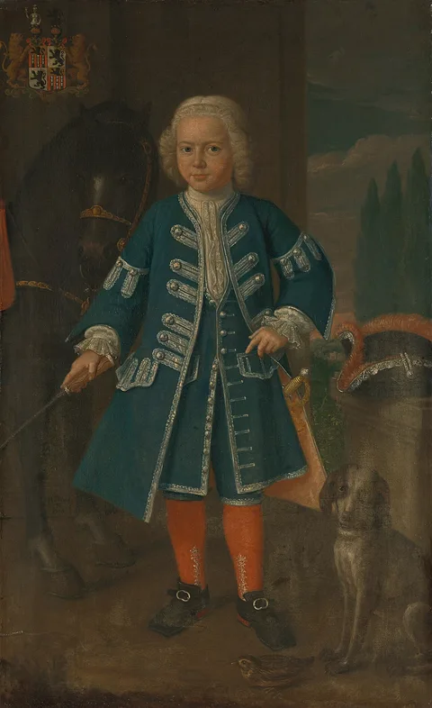 Harmen Serin, Portrait of Diederik van Hemert, Lord of Babyloniënbroek at six years of age