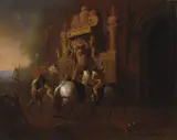 William Rimer, Horses at a Fountain