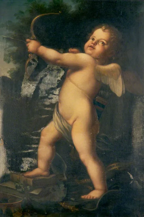 Giulia Cheli Capella, Omnia vincit amor (copy after Marcantonio Franceschini)