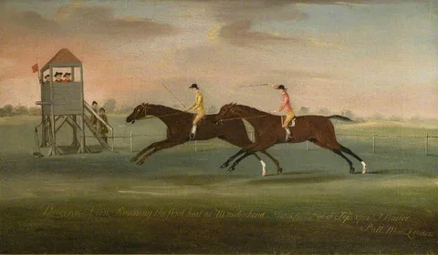 Thomas Butler, Race at Maidenhead, First Heat, 'Driver' and 'Aaron'