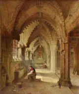 Samuel Dukinfield Swarbreck, Rosslyn Chapel, Roslin, Midlothian